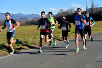 06.01.2019 Dalmine (BG) - 11^ Ediz. Mezza Maratona sul Brembo (Passaggio 4°Km) Foto di Arturo Barbieri