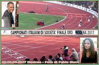 22-23.09.2017 Modena - Finale A Oro dei C.d.S. Assoluto su Pista
