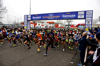 18.02.2018 Verona - 11^ Giulietta & Romeo Half Marathon - La partenza - Foto di Stefano Morselli
