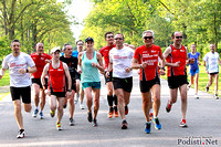 04.06.2013 Monza - Jenny Fletcher e il Monza Marathon Team nel Parco di Monza