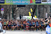 Milano - 47^ Stramilano e 43^ StraMilano Half Marathon (Partenza E Passaggio3°K)Foto Arturo Barbieri