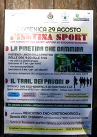 1° Trail  dei pavoni -Vezzano - R.E.  29-08-2021