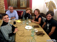 13.12.2014 Villanova di Bernareggio (MB) - Amici podisti di società varie in pizzeria - Foto (iphone) di Roberto Mandelli