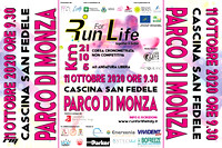 11.10.2020 Monza -parco- (MB) - Run For Life