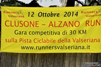 12.10.2014 - Clusone (BG) - 1^Clusone Alzano Run 30Km Sulla Ciclabile Della Val Seriana  (1^ Parte) - Foto di Arturo Barbieri