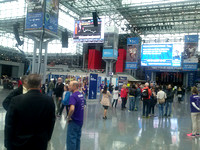 03.11.2016 New York - Jacob K. Javits Convention Center -Marathon Expo- e allenamento lungo la riva del fiume Hudson - Foto di Fabio Marri