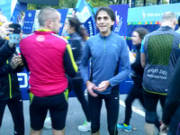 04.11.2016 New York - Con Gianni Poli, allenamento in central Park - Foto di Fabio Marri