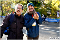 Lorenzini con il mitico fotografo Giancarlo Colombo