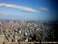 05.11.2016 New York - Vista da Freedom Tower - Foto di Fabio Marri